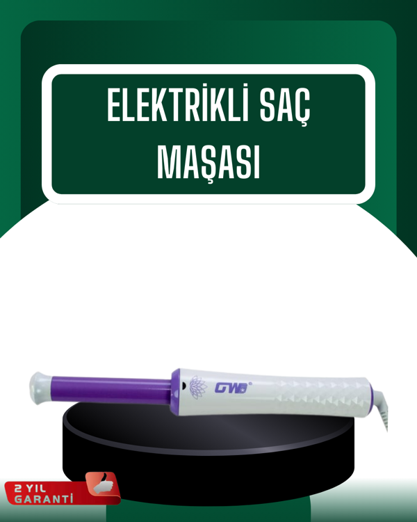 Profesyonel Saç Kıvırma Makinesi – 32 mm Geniş Bukle Maşası - Image 1