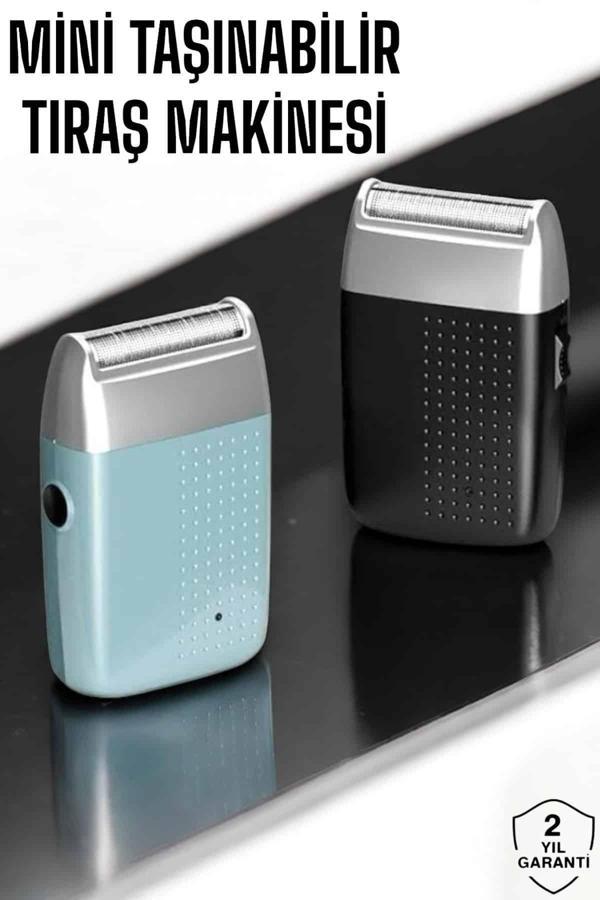 Tıraş Makinesi Islak Ve Kuru Kullanıma Uygun Kablosuz Taşınabilir - Image 1