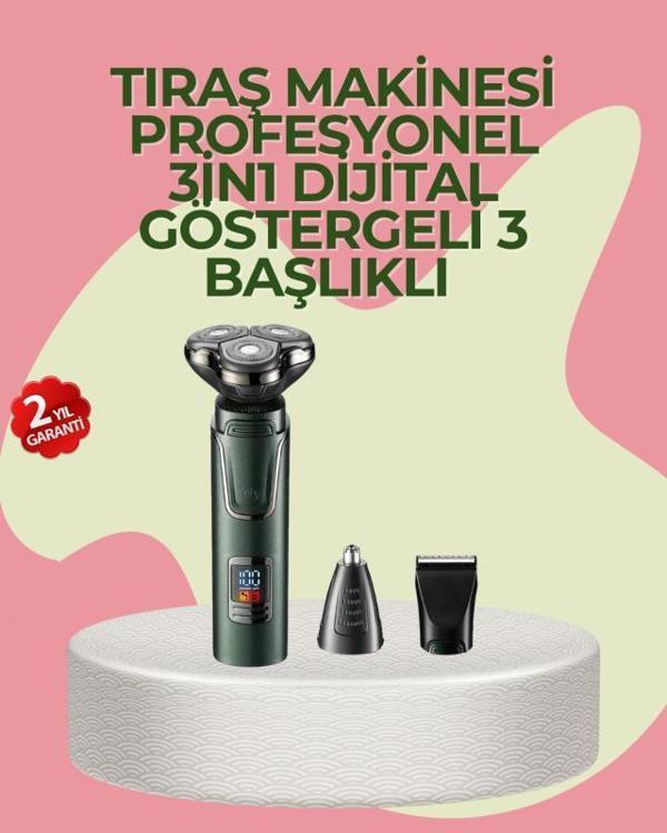 Başlıklı Şarjlı Tıraş ve Bakım Cihazı - Image 1