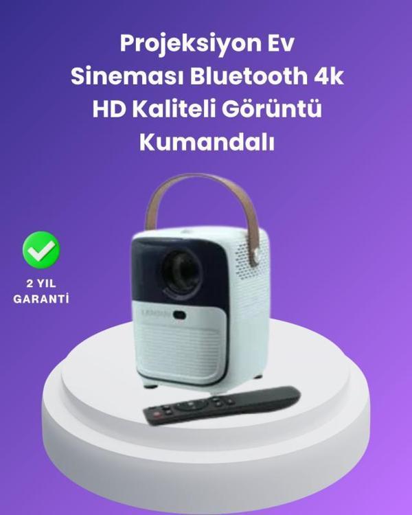 Çoklu Giriş Destekli Projektör – HDMI, USB ve Kulaklık Bağlantı Seçenekleriyle Geniş Uyumluluk - Image 1
