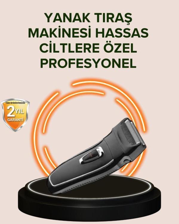 Şarj Göstergeli Yıkanabilir Erkek Tıraş Makinesi - Image 1