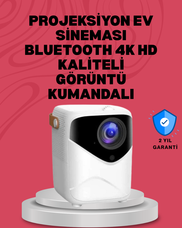 Android Sistemli Mini Projektör – Uygulama Destekli Akıllı Kullanım - Image 1