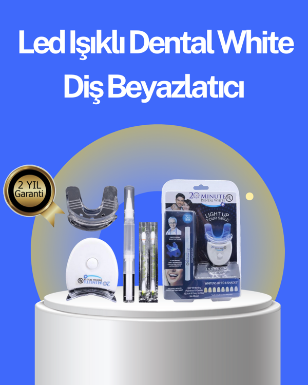 Evde Kullanıma Uygun LED Teknolojili Diş Beyazlatma Kiti - Image 1
