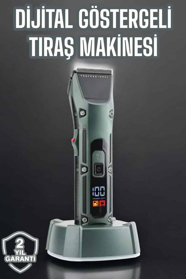 Tıraş Makinesi Uzun Pil Ömrü Şarjlı Günlük Tıraş Makinesi - Image 1