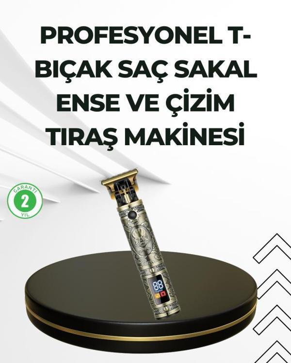 Su Geçirmez Daling Saç ve Sakal Tıraş Makinesi - Image 1