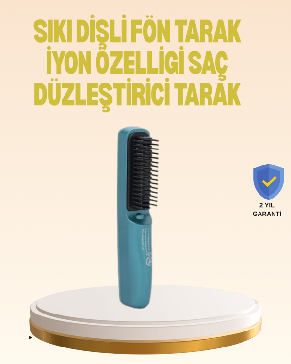 2600mAh Bataryalı Elektrikli Saç Düzleştirici – ABS Gövde - Image 1