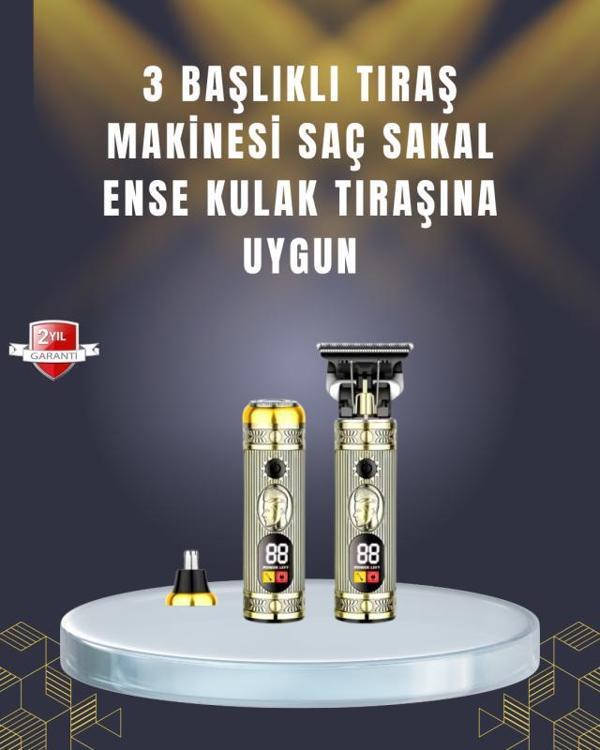 Sıfır Boşluk T Bıçaklı Erkek Bakım Seti – Çok Başlıklı - Image 1