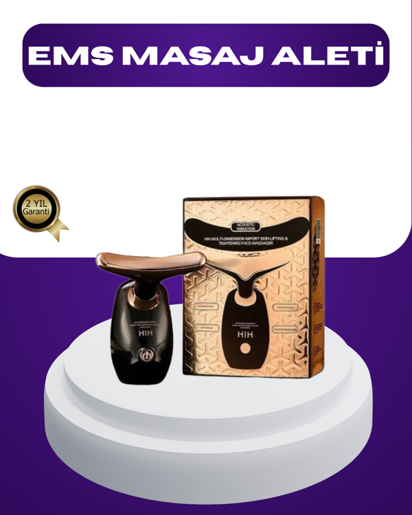 Yüz ve Boyun İçin Cilt Sıkılaştırıcı Masaj Cihazı - Image 1