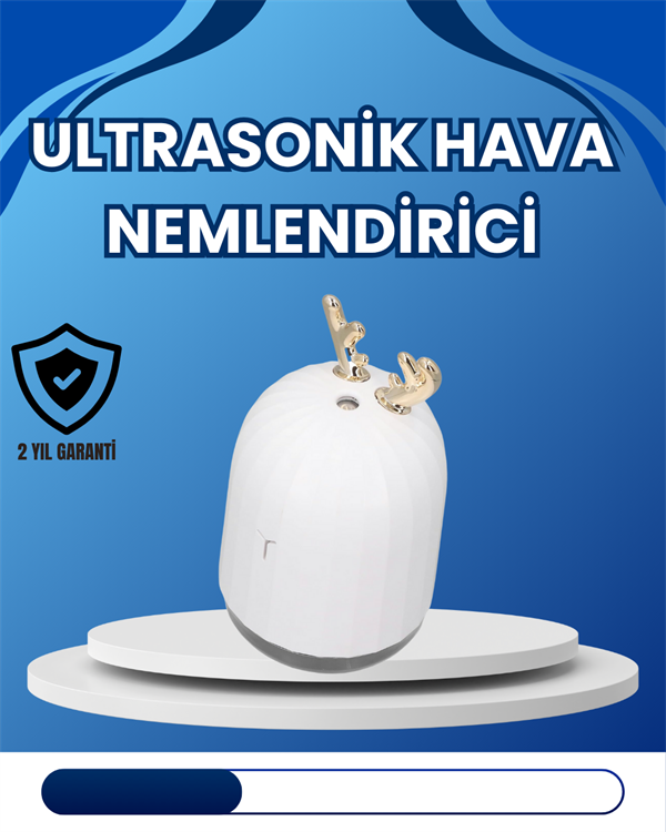 4–8 Saat Çalışma Süreli USB Portatif Masa Nemlendirici - Image 1