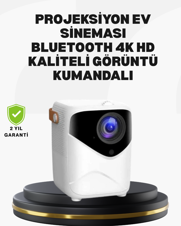 50 inç TV Deneyimli Projektör – Yakın Mesafede Geniş Görüntü - Image 1