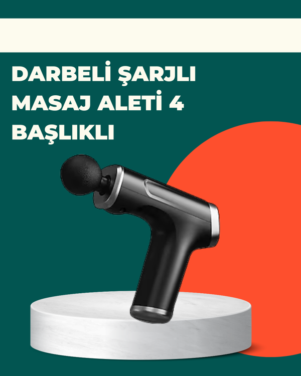 Kas Yorgunluğu Giderici Vücut Masaj Tabancası - Image 1