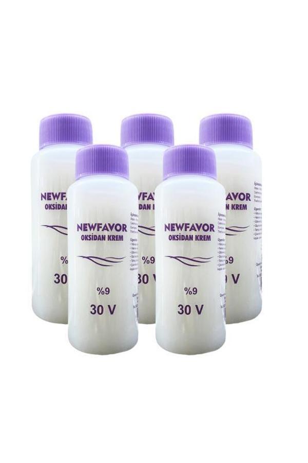 5 Adet Oksidan Krem Saç Boya Sıvısı 9'luk 30 volüme 60 ml - Image 1