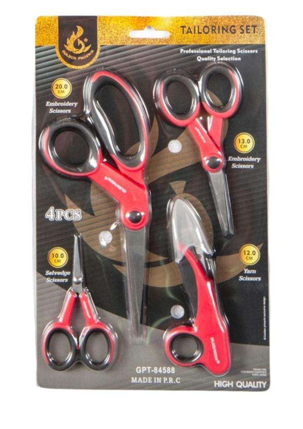 Makas Seti Dörtlü (Renk Stok Durumuna Göre) - Image 1