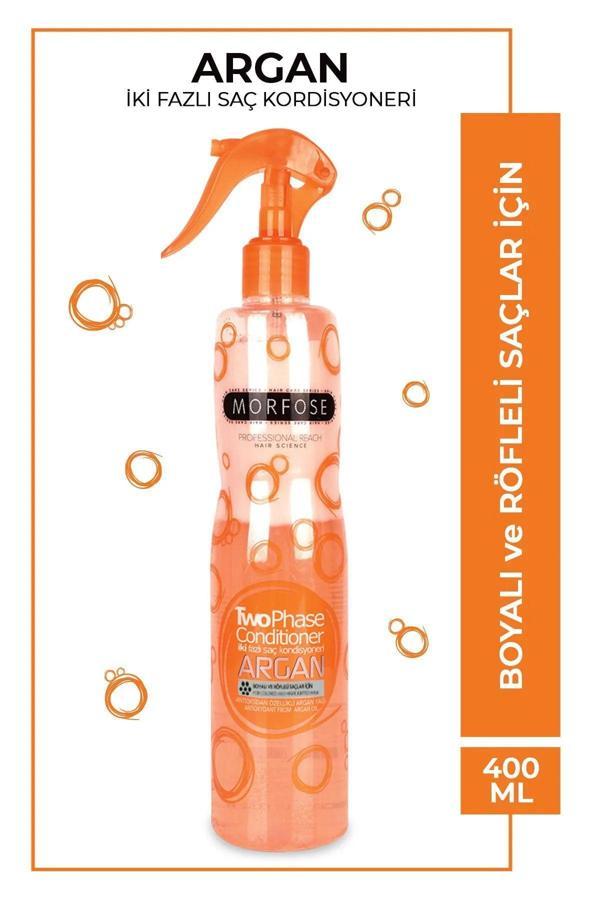 Argan Çift Fazlı Kondisyoner Fön Suyu 400 ML  - mrfs - Image 1