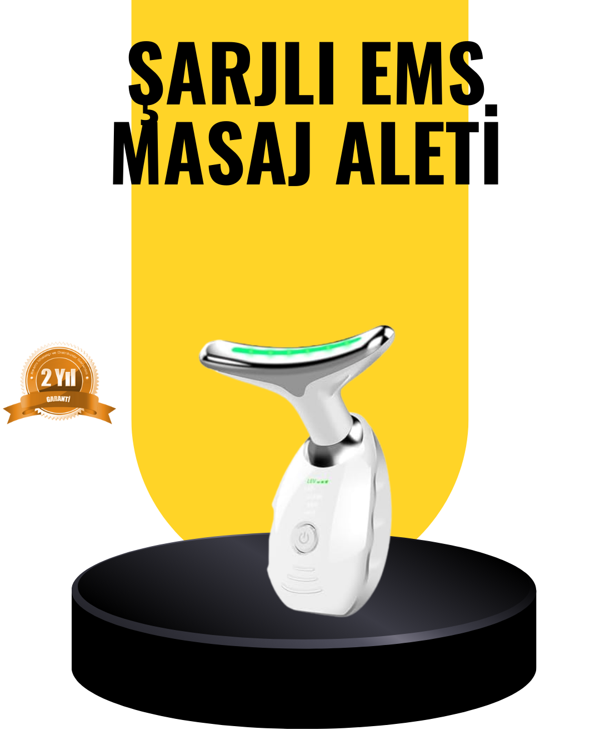 Kablosuz Şarjlı Yüz Masaj Cihazı | Cilt Yenileyici ve Nem Dengeleyici - Image 1