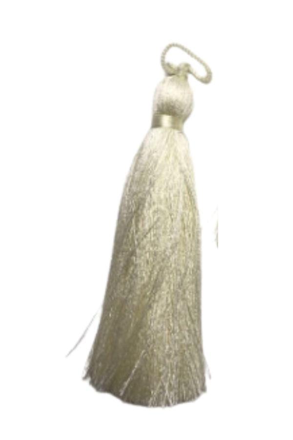 Püskül Tekli 5 cm 1 Adet Krem - Image 1