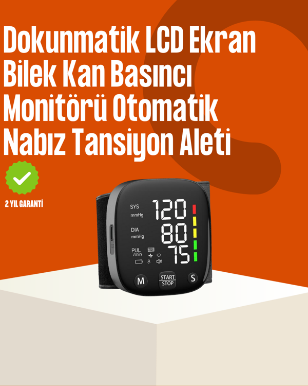 Renkli Risk Göstergeli Tansiyon Aleti - Image 1