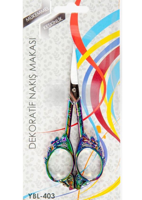 Nakış Makası Dekoratif Renkli Kelebek YBL-403 Model 23 - Image 1