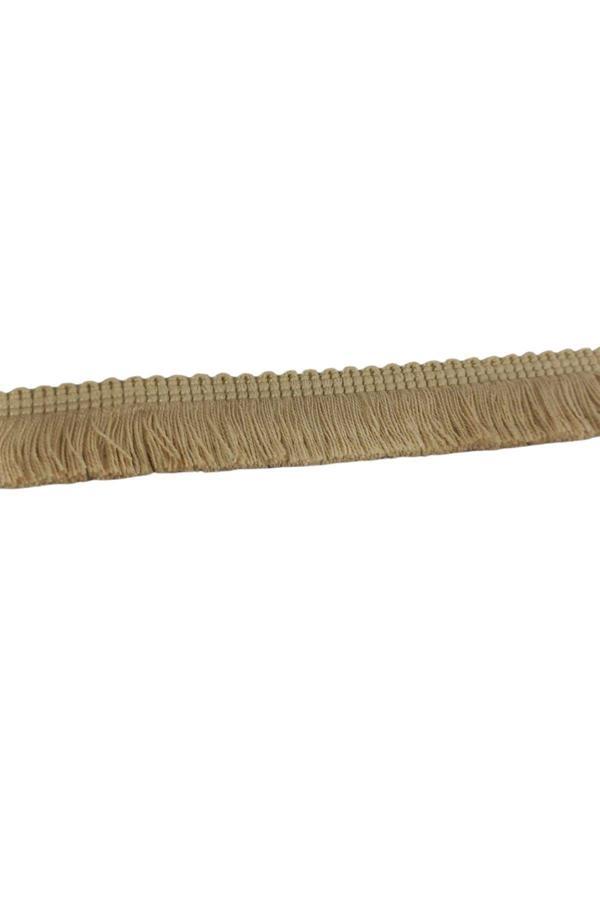 Pamuk Püskül Şerit En 3 cm Bej 1 Metre - Image 1