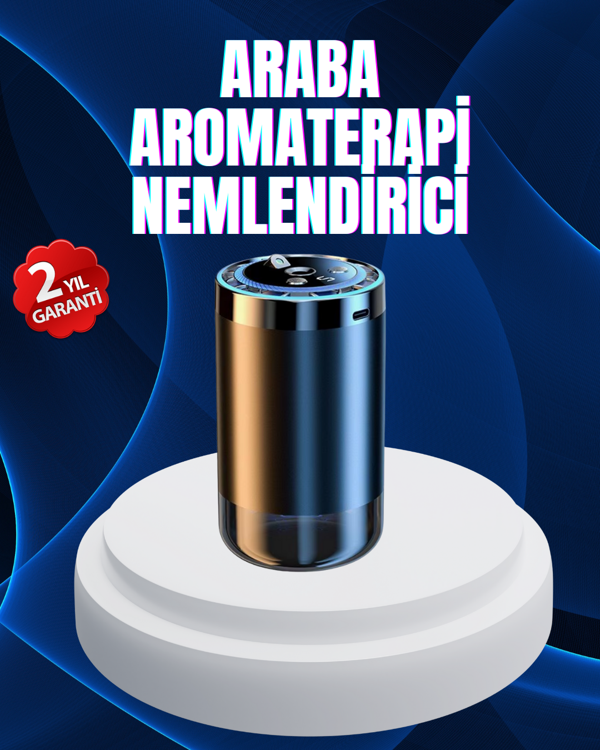 Nemlendirme ve Aromaterapi Özellikli Yıldız Işıklı Difüzör - Image 1