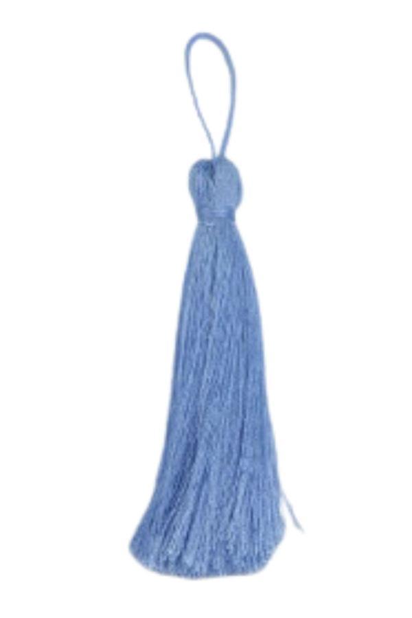 Püskül Tekli 5 cm 1 Adet Mavi - Image 1