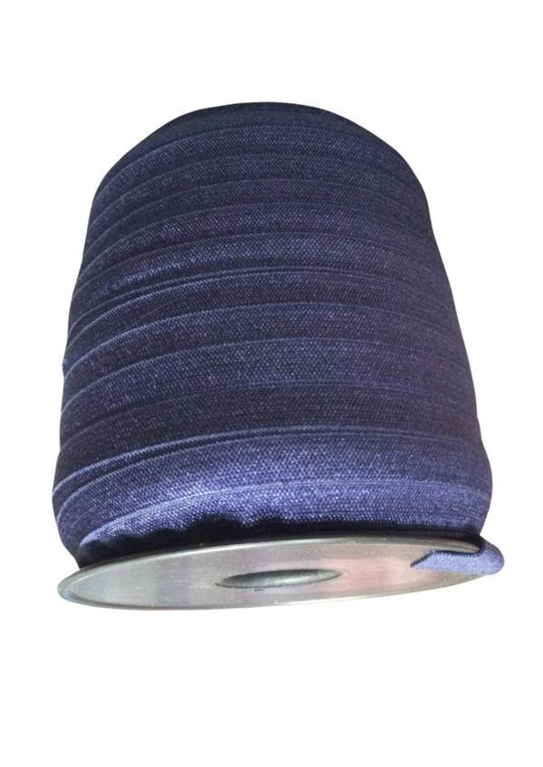 Çamaşır Lastiği Düz 1 cm  1 Metre Koyu Mor - Image 1