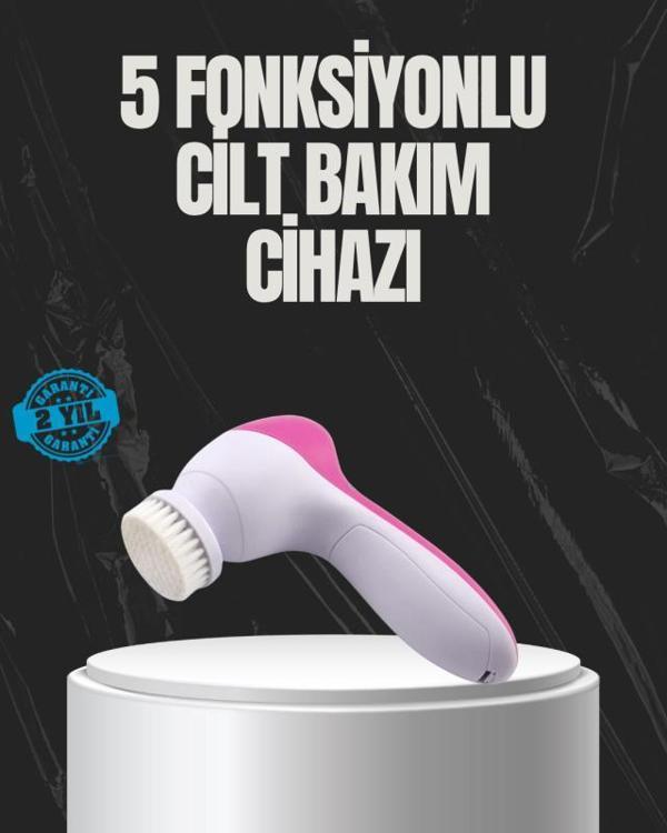 Çok Fonksiyonlu Elektrikli Yüz Bakım Fırçası - Image 1