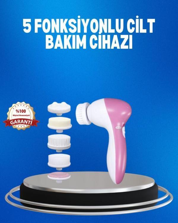 Taşınabilir 5 in 1 Elektrikli Cilt Temizleyici - Image 1