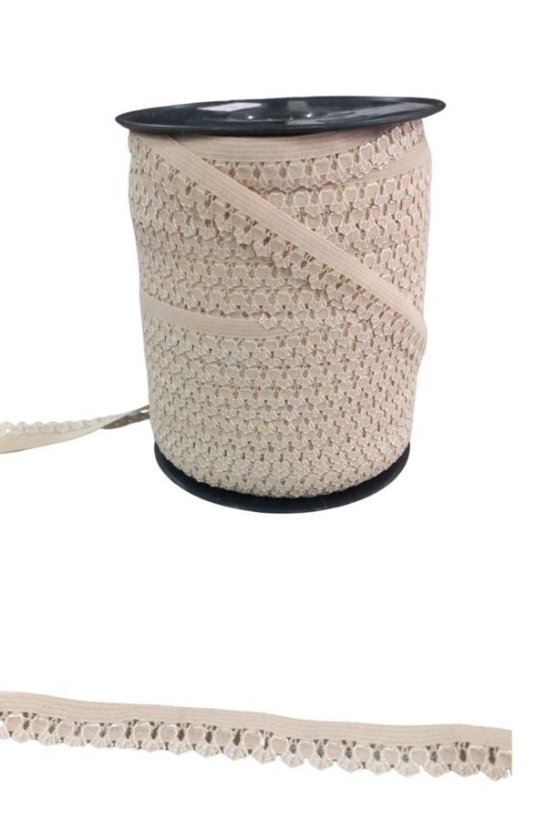 Çamaşır Askısı Şerit en 1 cm Bej 1 Metre - Image 1