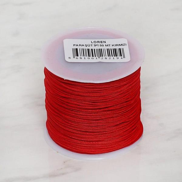 Loren Paraşüt İpi 50 mt Kırmızı - Image 1