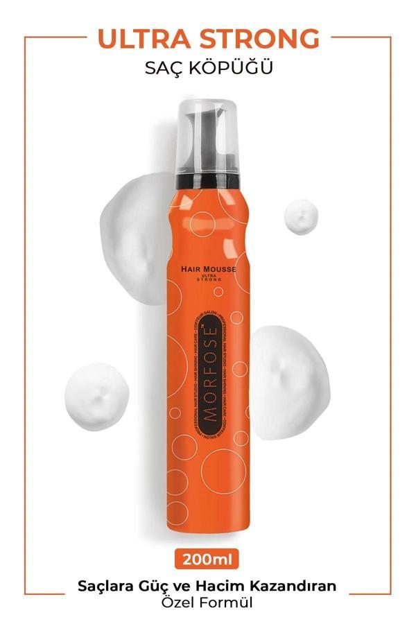 Ultra Strong Saç Köpük 200 ML - Ultra Güçlü Tutuş - mrfs - Image 1