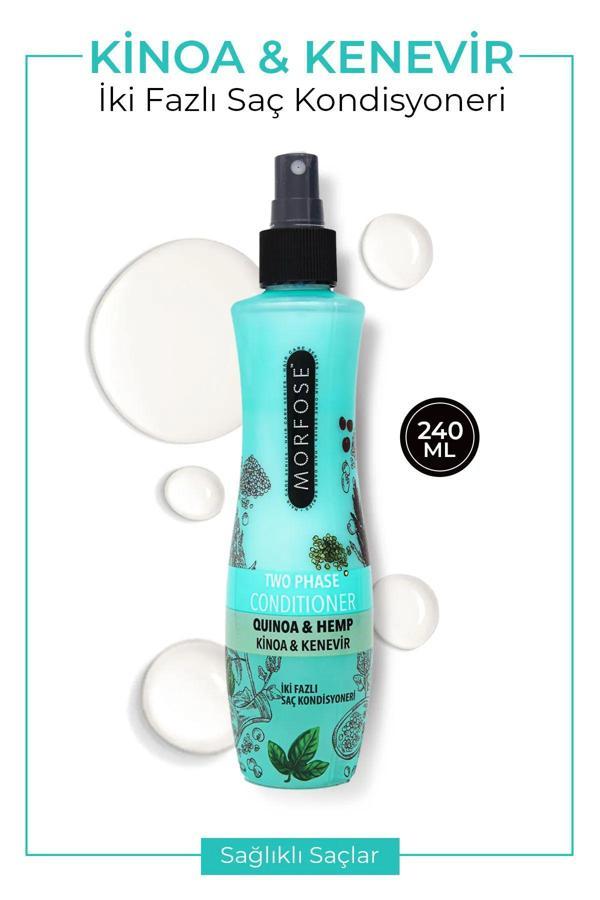 Çift Fazlı Kinoa & Kenevir Kondisyoner Fön Suyu 240 ML - mrfs - Image 1