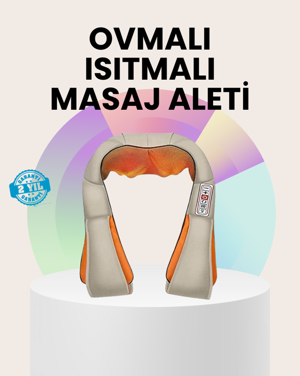 Isıtmalı Ovmalı Masaj Aleti Kas Gevşetici ve Kan Dolaşımı Düzenleyici - Image 1