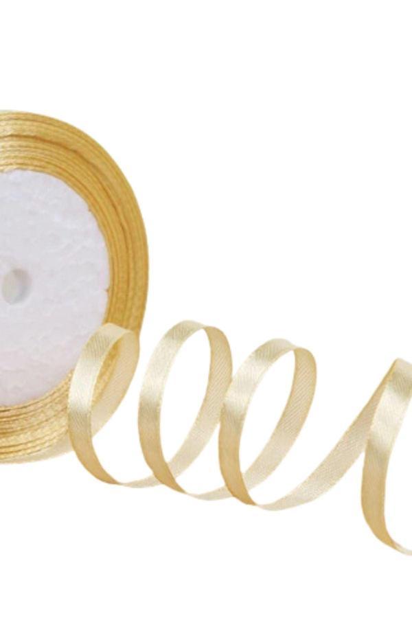 Saten Kurdele 6 mm Karamel 70 Metre - Image 1