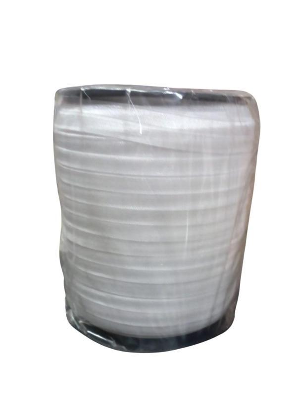 Çamaşır Lastiği Düz 1 cm  75 Metre 1 Top Beyaz - Image 1