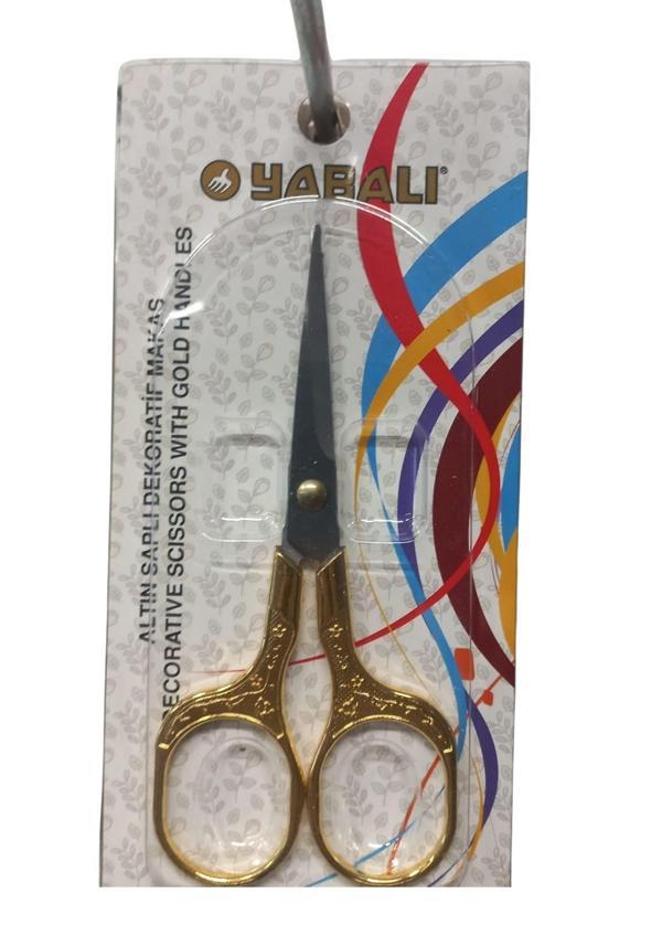 Nakış Makası Altın Saplı Dekoratif Makas Model 1 - Image 1