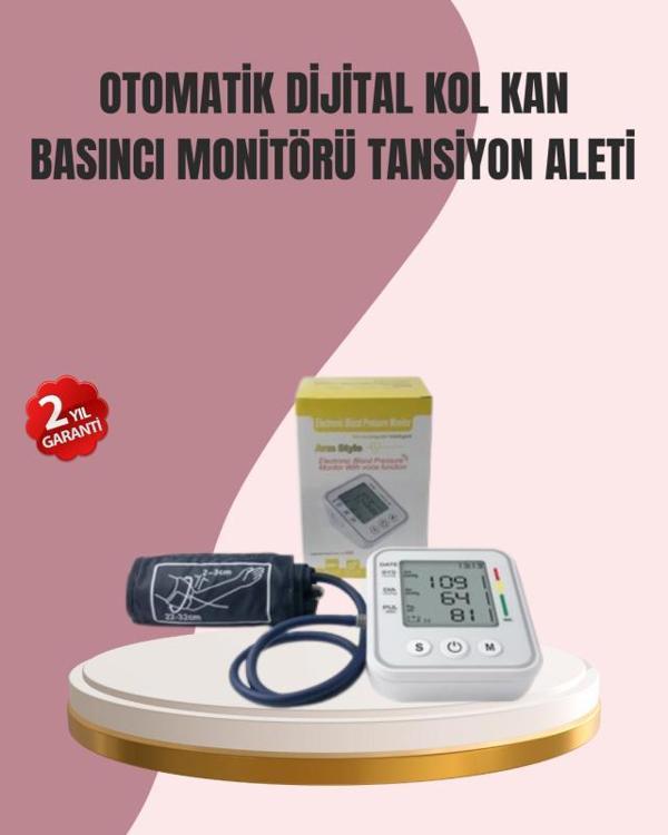 Yüksek Hassasiyetli Dijital Tansiyon Ölçer - Image 1