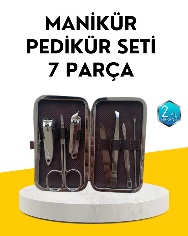 Dayanıklı Çelik Aletlerden Oluşan Kişisel Bakım Seti - Image 1