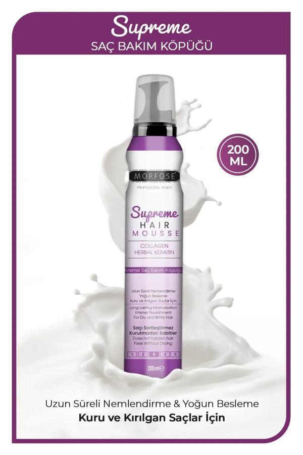 Supreme Saç Köpük 200 ML - Nemlendirme - mrfs - Image 1