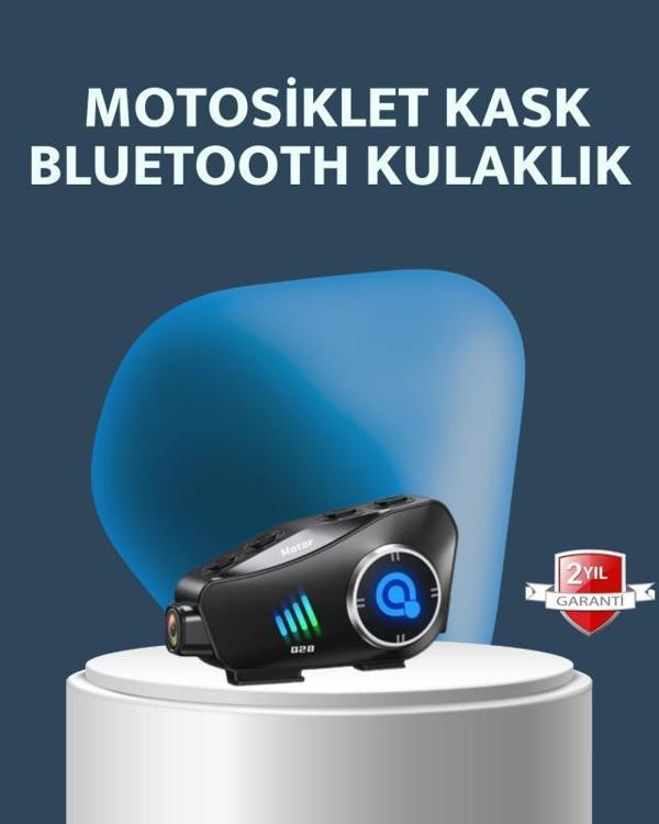 Bluetooth 5.3 Kask Kulaklığı Su Geçirmez Gürültü Azaltıcı - Image 1