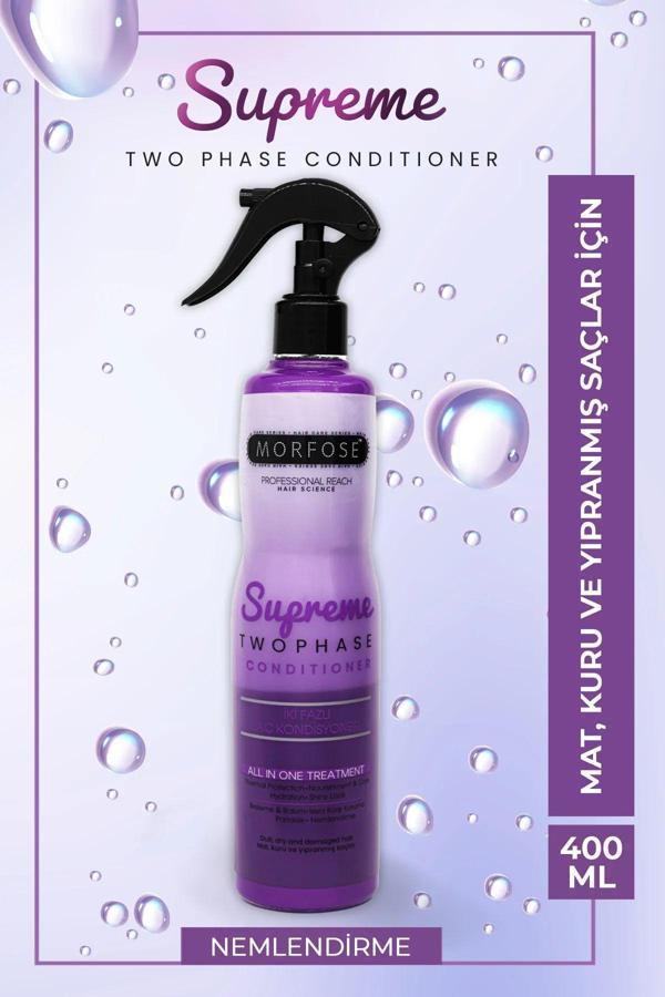 Çift Fazlı Supreme Kondisyoner Fön Suyu 400 ML - mrfs - Image 1
