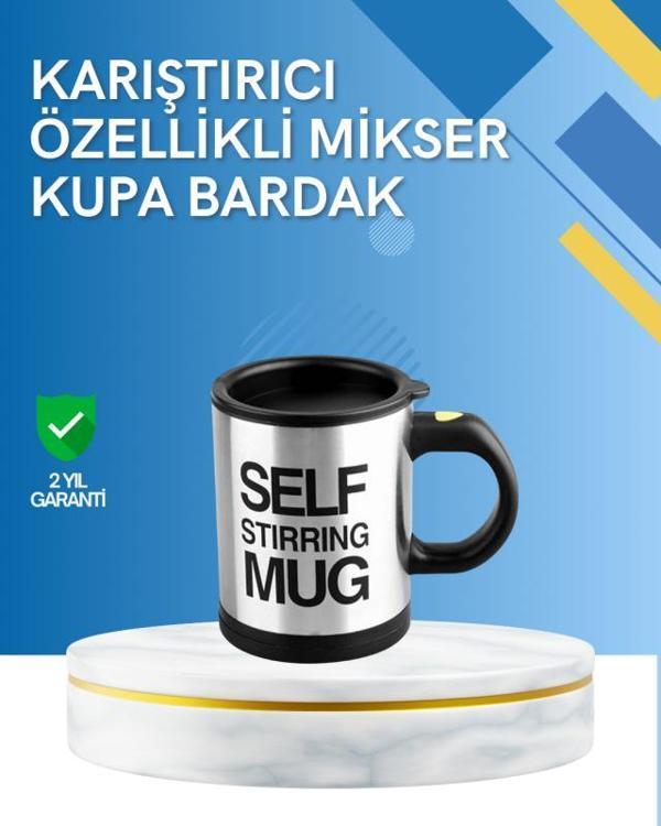 Çift Katmanlı Termos Özellikli Karıştırma Motorlu Kupa - Image 1