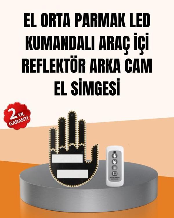 2025 Yeni Seri LED El Şekilli Park Uyarı ve Güvenlik Cihazı Orijinal - Image 1