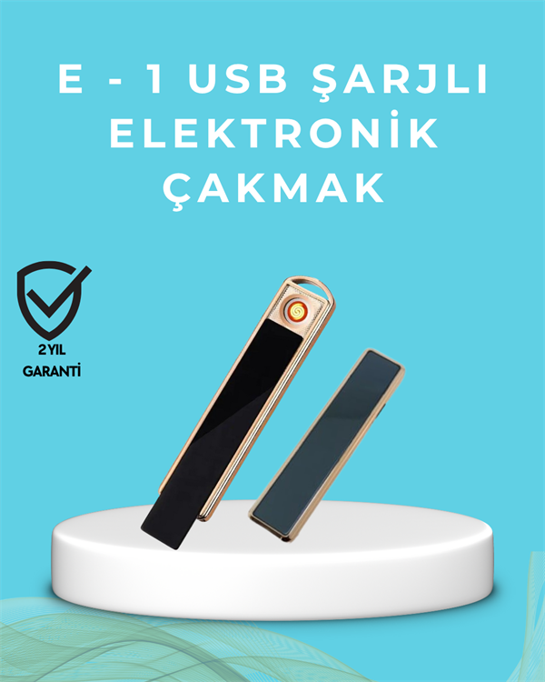 Elektronik Çakmak – Lüks Tasarım, Rüzgarda Sönmez - Image 1