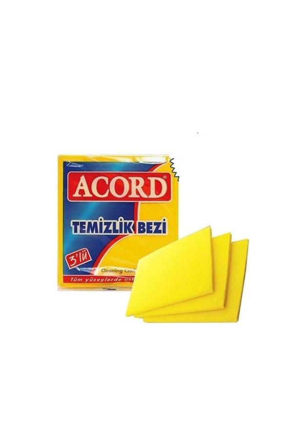 Temizlik Bezi 35x40 cm 3'lü Sarı Royaleks-NRX-F547 - Image 1