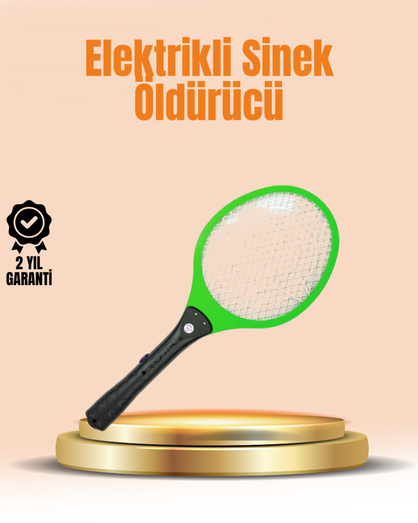 Elektrikli Sinek Raketi | Yüksek Voltajlı, Güvenli ve Taşınabilir - Image 1