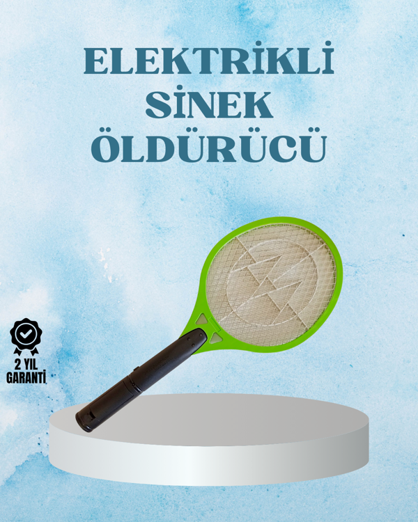 Böcek Önleyici Elektronik Sinek Öldürücü | Üç Katmanlı Güvenlik Izgarası - Image 1