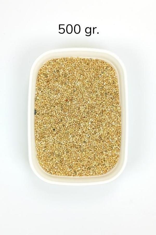 Muhabbet ve Tüm Egzotik Kuşlar İçin Doğal Taze Tane Sarı Darı - 500 gr - Image 1