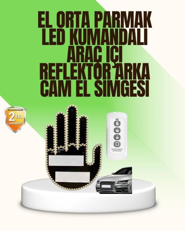 Uzaktan Kumandalı LED El Park Uyarı Cihazı Suya Dayanıklı Enerji Tasarruflu - Image 1