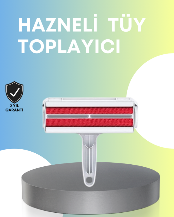 Hazneli Kedi Köpek Tüy Temizleyici – Halı, Koltuk ve Kıyafet - Image 1